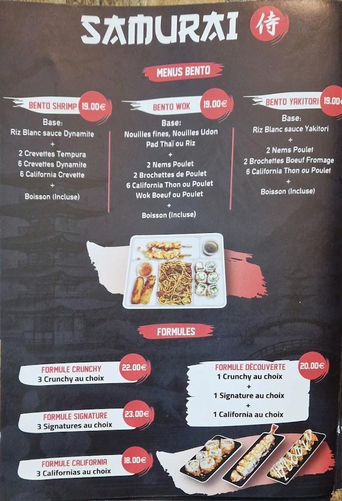 Le Samurai - Menu Image 4